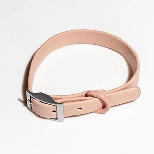 Wild One Blush Pink Dog Collar - Size Small